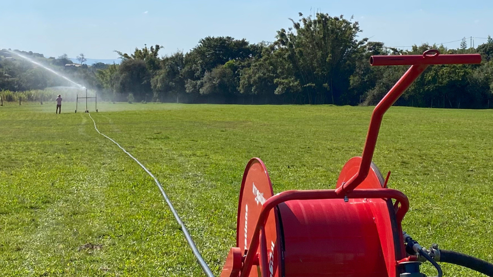 Produção o ano inteiro com o sistema de irrigação Irrigat